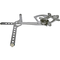 Front, Passenger Side Power Window Regulator, Without Motor, OE Solutions Series