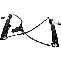 Front, Passenger Side Power Window Regulator, Without Motor, OE Solutions Series