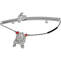 Front, Passenger Side Power Window Regulator, Without Motor, OE Solutions Series