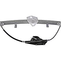 740-807 Front, Driver Side OE Solutions Series Power Window Regulator, Without Motor