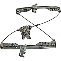 Front, Passenger Side Power Window Regulator, Without Motor, OE Solutions Series