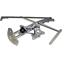 740-982 Front, Driver Side Power Window Regulator, Without Motor