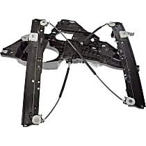 Front, Driver Side Power Window Regulator, With Motor, OE Solutions Series