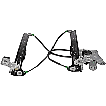 741-579 Rear, Passenger Side Power Window Regulator, With Motor