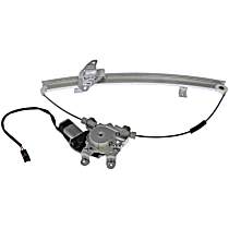 Front, Passenger Side Power Window Regulator, With Motor, OE Solutions Series