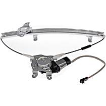 Front, Passenger Side Power Window Regulator, With Motor, OE Solutions Series