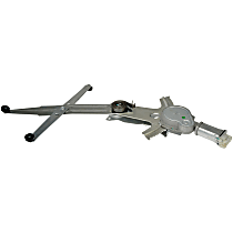 Front, Driver Side Power Window Regulator, With Motor, OE Solutions Series
