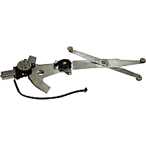 Front, Passenger Side Power Window Regulator, With Motor, OE Solutions Series