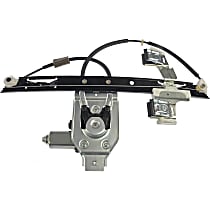 Rear, Driver Side Power Window Regulator, With Motor, With 7 Passenger Seating, OE Solutions Series