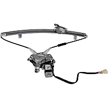 741-934 Front, Driver Side Power Window Regulator, With Motor