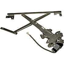 741-982 Front, Driver Side Power Window Regulator, With Motor