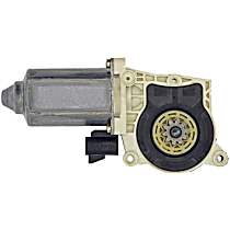 Front, Driver Side Window Motor, New, OE Solutions Series