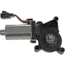 742-921 Front, Driver Side Window Motor, New, OE Solutions Series