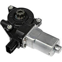 742-971 Front, Driver Side Window Motor, New, OE Solutions Series