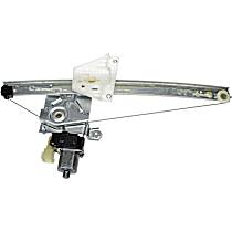 Rear, Passenger Side Power Window Regulator, With Motor, With Auto Up and Down, OE Solutions Series