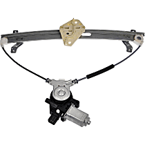 748-047 Front, Passenger Side OE Solutions Series Power Window Regulator, With Motor