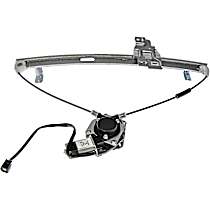 748-058 Front, Driver Side OE Solutions Series Power Window Regulator, With Motor