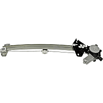 Front, Driver Side Power Window Regulator, With Motor, OE Solutions Series