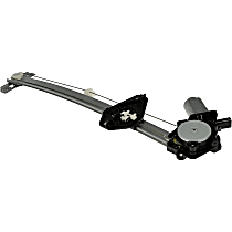 Front, Passenger Side Power Window Regulator, With Motor, OE Solutions Series