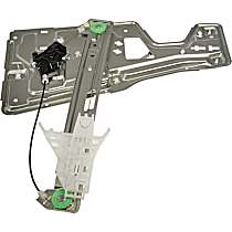 748-518 Front, Driver Side OE Solutions Series Power Window Regulator, With Motor