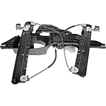 Front, Driver Side Power Window Regulator, With Motor, 8 Pin Connector, OE Solutions Series