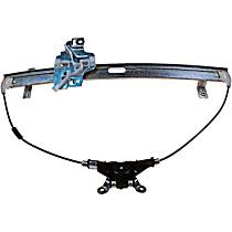 749-124 Front, Passenger Side OE Solutions Series Manual Window Regulator, Hand-Crank Type