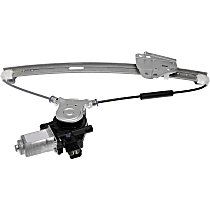 751-002 Rear, Driver Side OE Solutions Series Power Window Regulator, With Motor