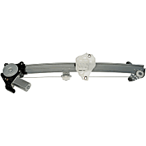 Front, Passenger Side Power Window Regulator, With Motor, With Auto Up and Down, OE Solutions Series