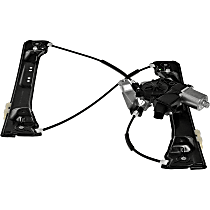 751-538 Front, Driver Side OE Solutions Series Power Window Regulator, With Motor
