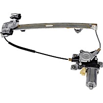 751-708 Rear, Passenger Side Power Window Regulator, With Motor