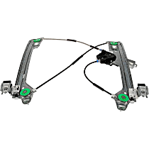 Front, Passenger Side Power Window Regulator, With Motor, OE Solutions Series