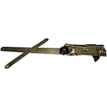 752-137 Front, Passenger Side OE Solutions Series Manual Window Regulator, Hand-Crank Type