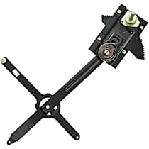 752-140 Front, Driver Side OE Solutions Series Manual Window Regulator, Hand-Crank Type