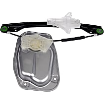 752-359 Rear, Passenger Side OE Solutions Series Manual Window Regulator, Hand-Crank Type