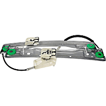 Front, Driver Side Power Window Regulator, Without Motor, OE Solutions Series