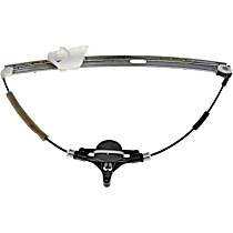 Front, Passenger Side Power Window Regulator, Without Motor, OE Solutions Series