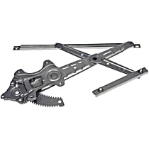 Rear, Driver Side Power Window Regulator, Without Motor, OE Solutions Series