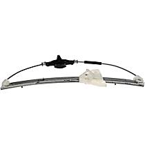 Rear, Driver Side Power Window Regulator, Without Motor, OE Solutions Series