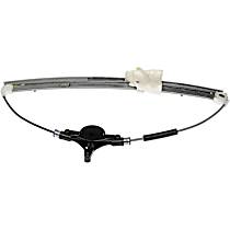 Rear, Passenger Side Power Window Regulator, Without Motor, OE Solutions Series