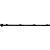 76003 Antenna Mast - Black, Steel, Direct Fit, Sold individually