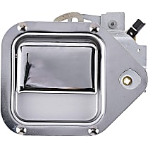 760-5411 Front, Passenger Side Exterior Door Handle, Chrome
