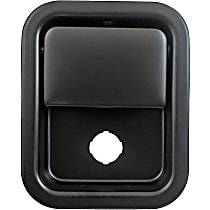 760-5523 Front, Passenger Side Exterior Door Handle, Black