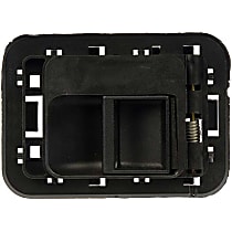 761-5407 Front, Passenger Side Black Interior Door Handle, Without Door Lock Hole, HD Solutions Series