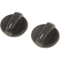 76894 A/C Control Knob - Direct Fit, Set of 2