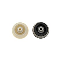 Help Series Window Crank Knob - Black and Clear, Universal, Set of 2