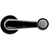 Window Crank, With Black Knob - 