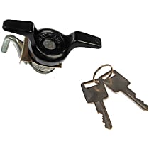 77101 Door Lock - Black, Direct Fit, Sold individually