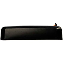 Front or Rear, Driver Side Textured Black Exterior Door Handle, Without Key Hole, Help Series - Front or Rear, Driver Side