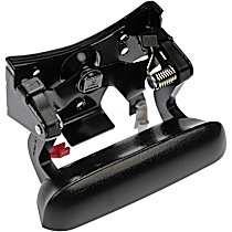 77488 Help Series Tailgate Handle, Smooth Black Plastic
