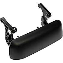 77872 Help Series Tailgate Handle, Smooth Black Plastic